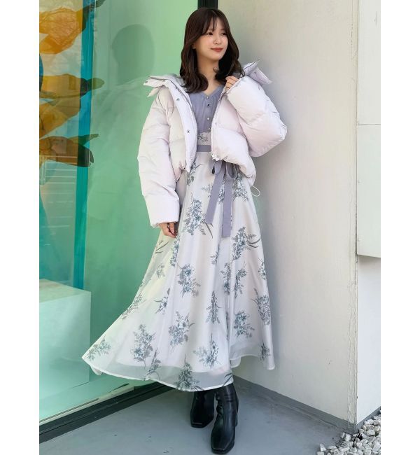 MERCURYDUO「2WAYフード付アライドショートダウン」|ダウン|