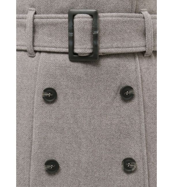 MERCURYDUO「アシメタックトレンチスカート」|スカート|