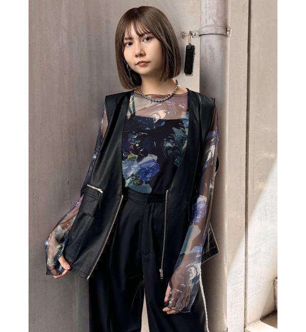 MURUA「ジレレイヤードトレンチコート【マルチウェイ】」|トレンチコート|