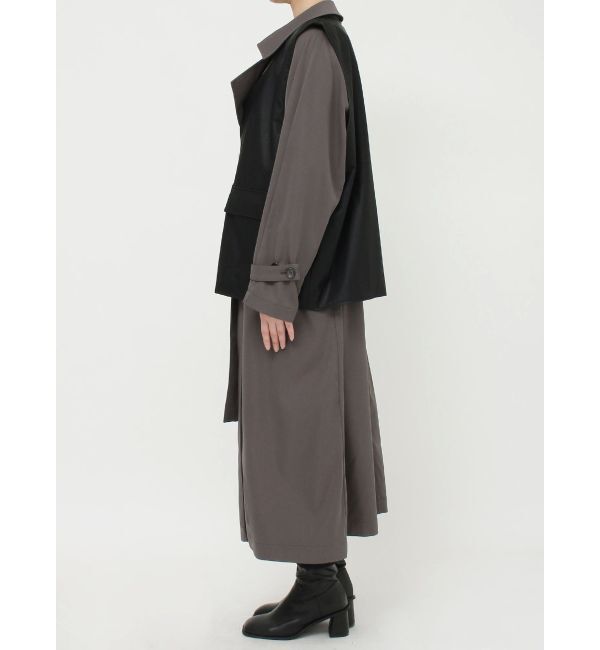 MURUA「ジレレイヤードトレンチコート【マルチウェイ】」|トレンチコート|