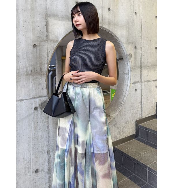 MURUA「シェイドフラワーチュールスカート」|スカート|