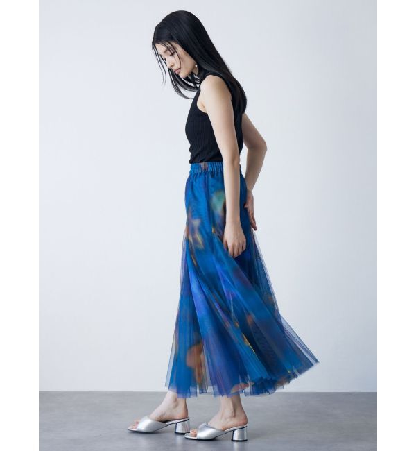 MURUA「シェイドフラワーチュールスカート」|スカート|