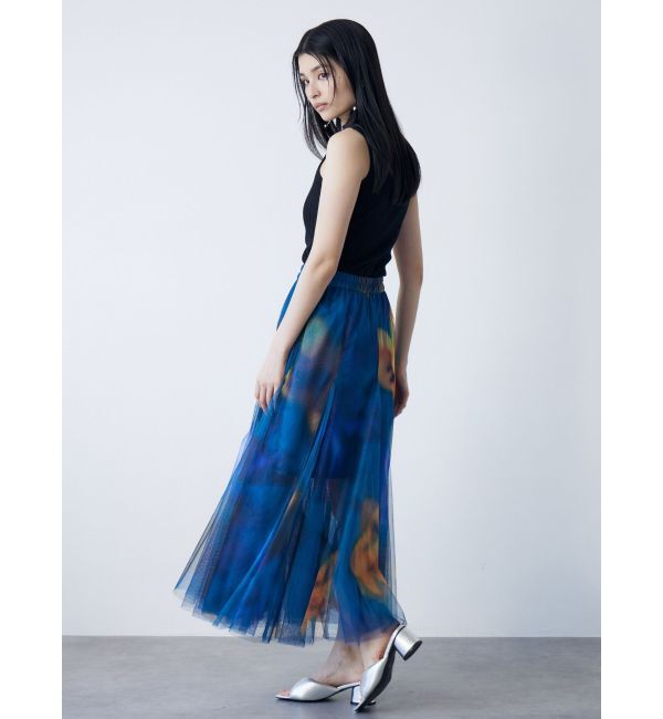 MURUA「シェイドフラワーチュールスカート」|スカート|