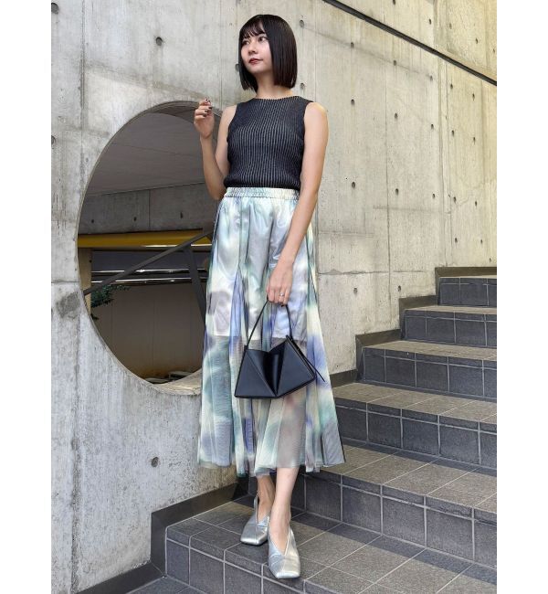 MURUA「シェイドフラワーチュールスカート」|スカート|