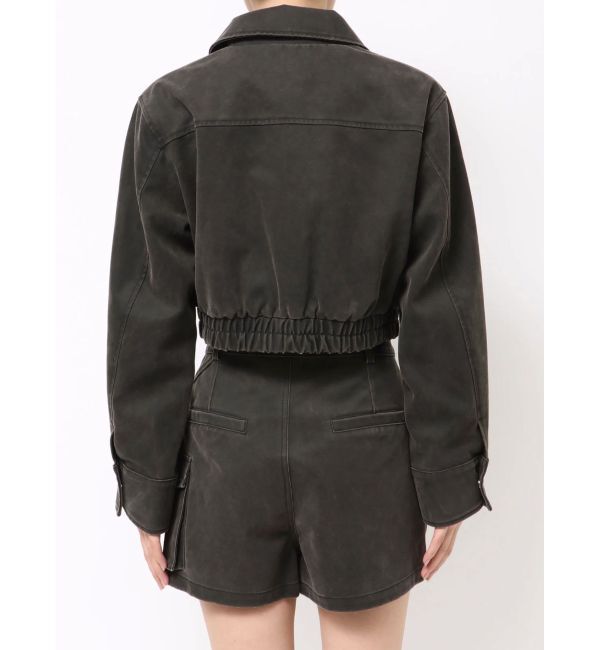 MURUA「フェイクレザーショートフライトジャケット【セットアップ着用可】」|その他|
