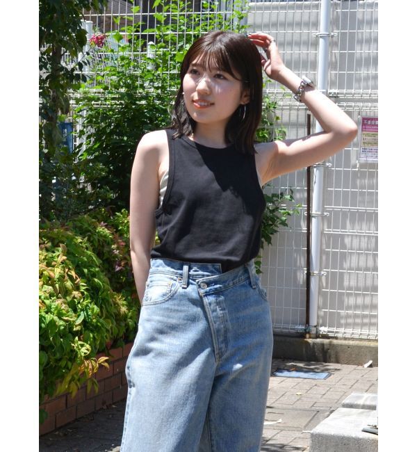 Ungrid「レイヤードショートルーズTee」|Tシャツ・カットソー|