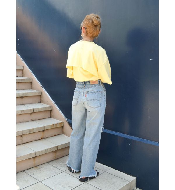 Ungrid「レイヤードショートルーズTee」|Tシャツ・カットソー|