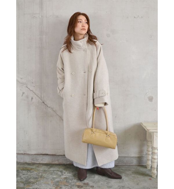 Ungrid「スタンドカラールーズコート」|その他|