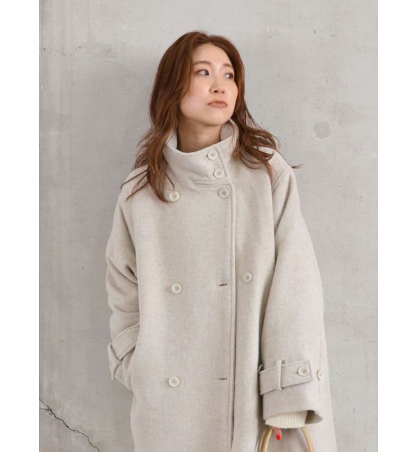 Ungrid「スタンドカラールーズコート」|その他|