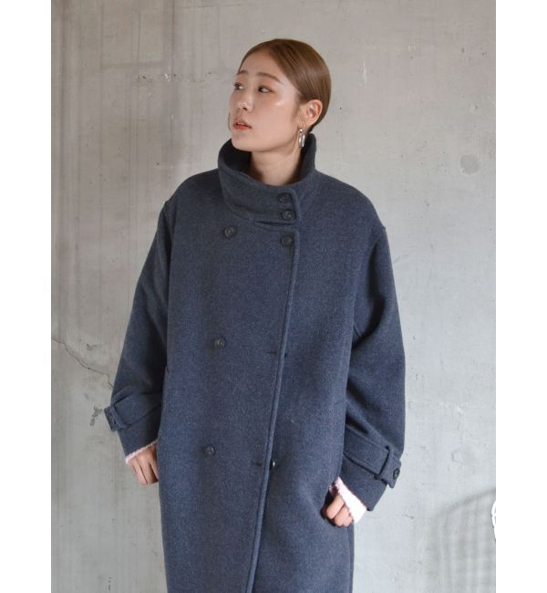 Ungrid「スタンドカラールーズコート」|その他|