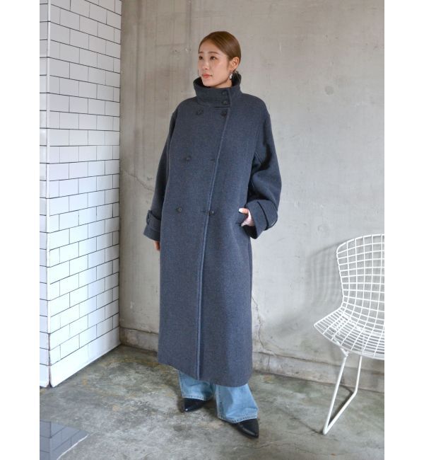 Ungrid「スタンドカラールーズコート」|その他|