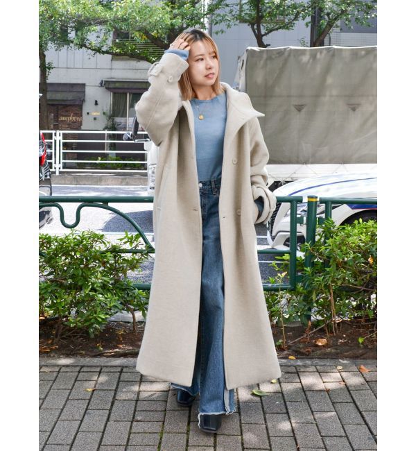 Ungrid「スタンドカラールーズコート」|その他|