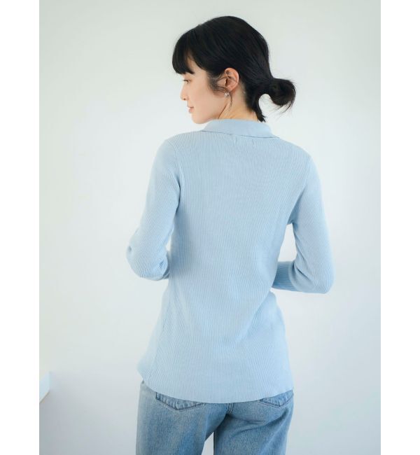 Ungrid「ボタンデザインニットカーディガン」|ニット・セーター|