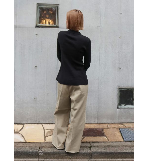 Ungrid「ボタンデザインニットカーディガン」|ニット・セーター|