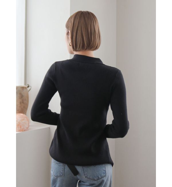 Ungrid「ボタンデザインニットカーディガン」|ニット・セーター|