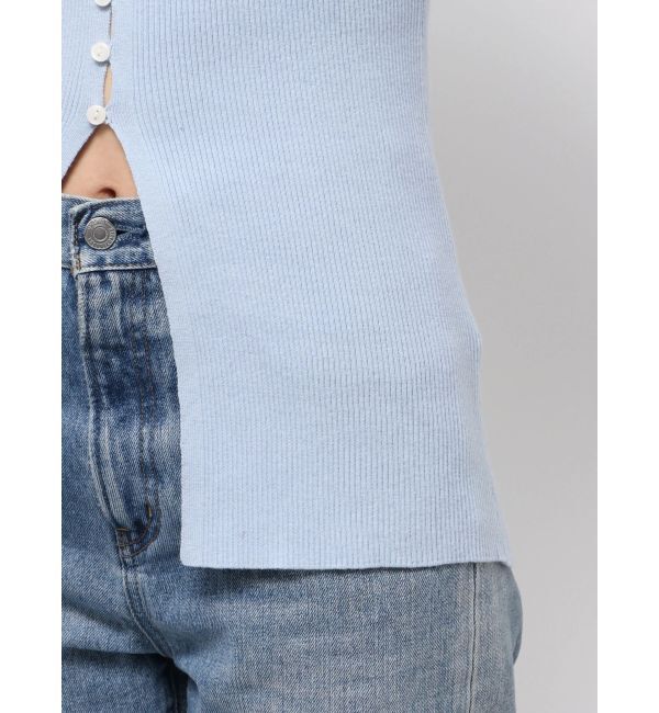 Ungrid「ボタンデザインニットカーディガン」|ニット・セーター|