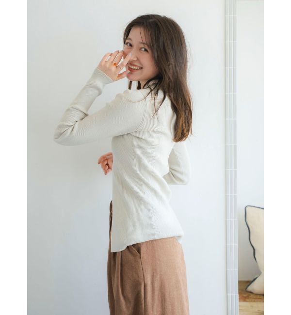 Ungrid「ボタンデザインニットカーディガン」|ニット・セーター|