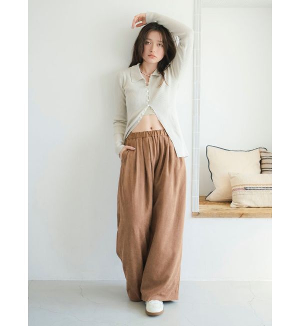 Ungrid「ボタンデザインニットカーディガン」|ニット・セーター|