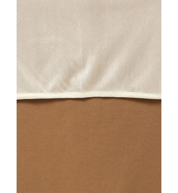 LAGUNAMOON「ソフトメッシュフレアスリーブワンピース」|ワンピース|