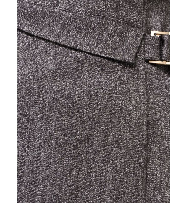 LAGUNAMOON「ウエストラペルツイードマーメイドスカート」|スカート|