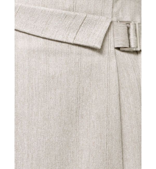 LAGUNAMOON「ウエストラペルツイードマーメイドスカート」|スカート|