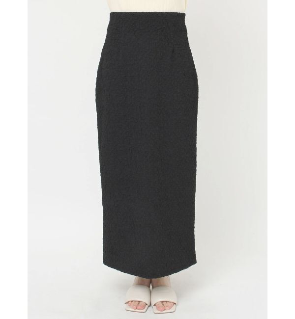 LAGUNAMOON「シャーリングジャガードIラインスカート」|スカート|