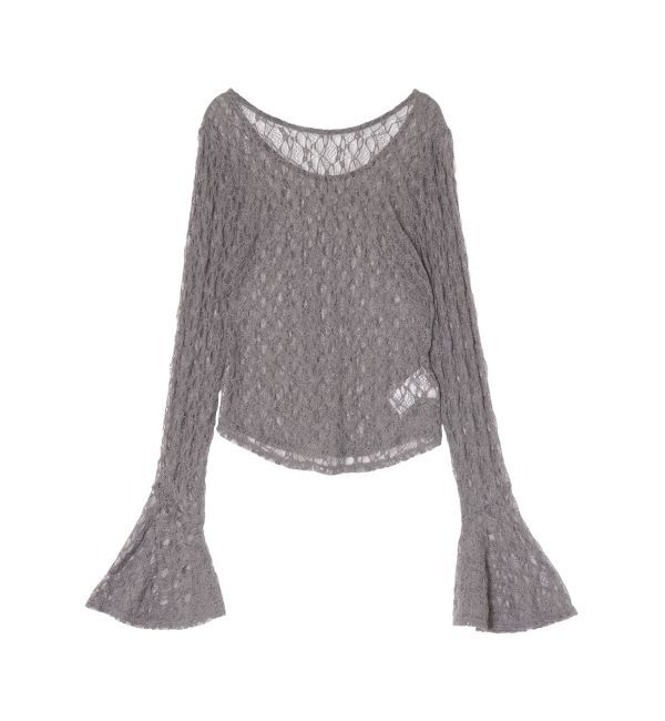 LAGUNAMOON「2WAYストレッチレーストップス」|Tシャツ・カットソー|