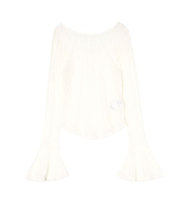 LAGUNAMOON「2WAYストレッチレーストップス」|Tシャツ・カットソー|