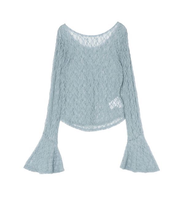 LAGUNAMOON「2WAYストレッチレーストップス」|Tシャツ・カットソー|