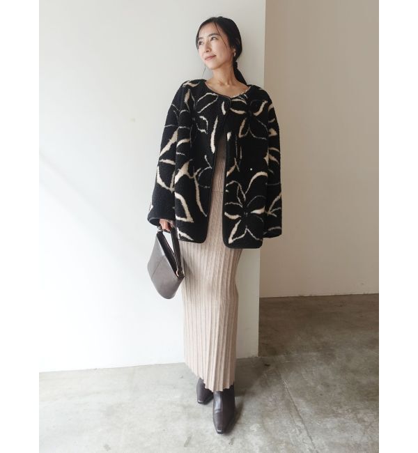 LAGUNAMOON「【REVIVAL】リバーシブルボアブルゾン」|その他|