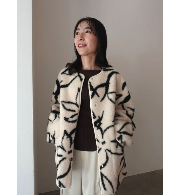 LAGUNAMOON「【REVIVAL】リバーシブルボアブルゾン」|その他|