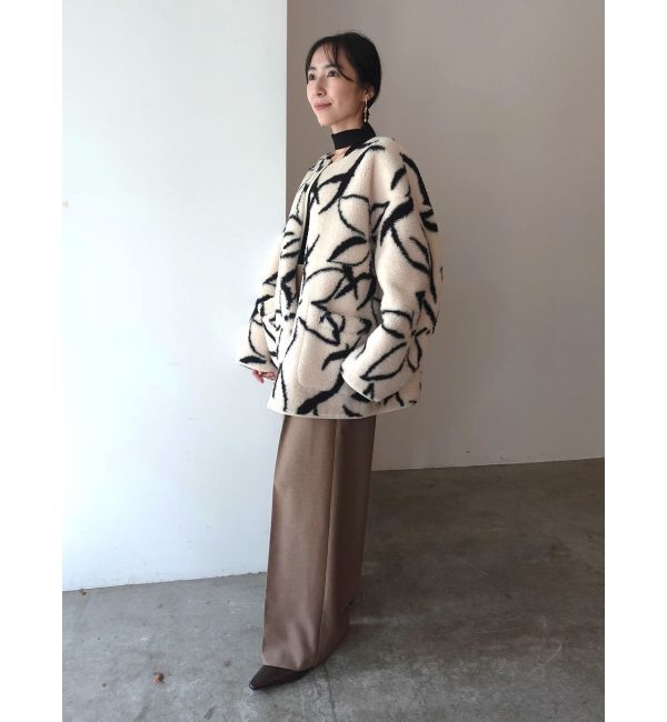 LAGUNAMOON「【REVIVAL】リバーシブルボアブルゾン」|その他|