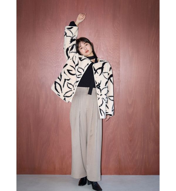 LAGUNAMOON「【REVIVAL】リバーシブルボアブルゾン」|その他|