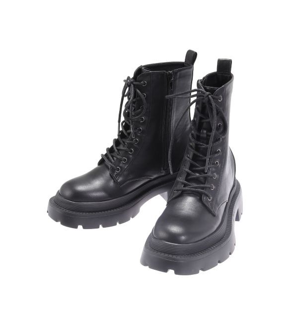 EVRIS「レースアップインソールワークブーツ」|ショートブーツ|