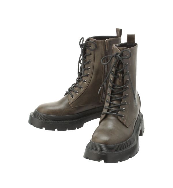 EVRIS「レースアップインソールワークブーツ」|ショートブーツ|