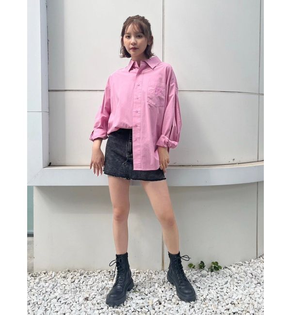 EVRIS「ウエストオープンデニムミニスカート」|スカート|