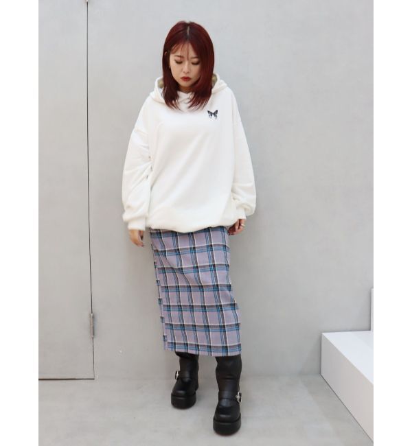 EVRIS「チェックタイトミディースカート」|スカート|