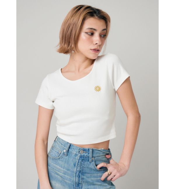 EVRIS「SUNNYショートTシャツ」|Tシャツ・カットソー|