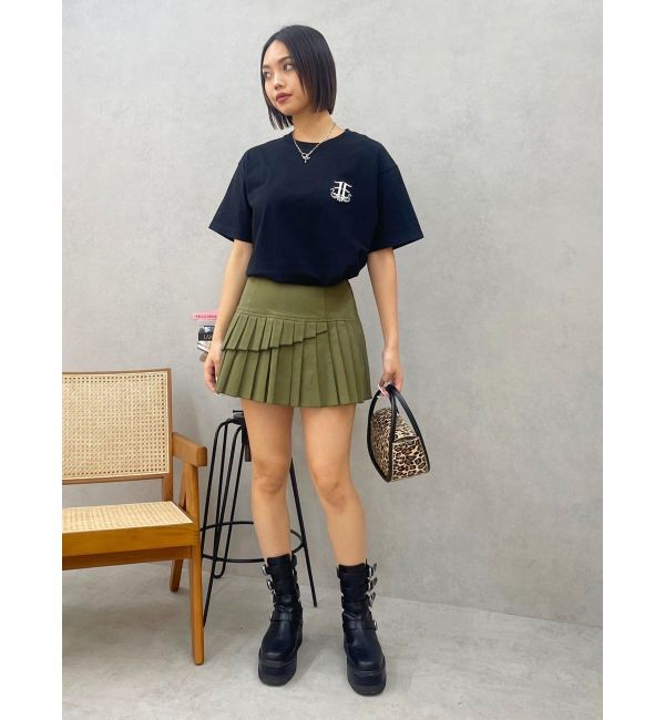 EVRIS「E emblemカラーTシャツ」|Tシャツ・カットソー|