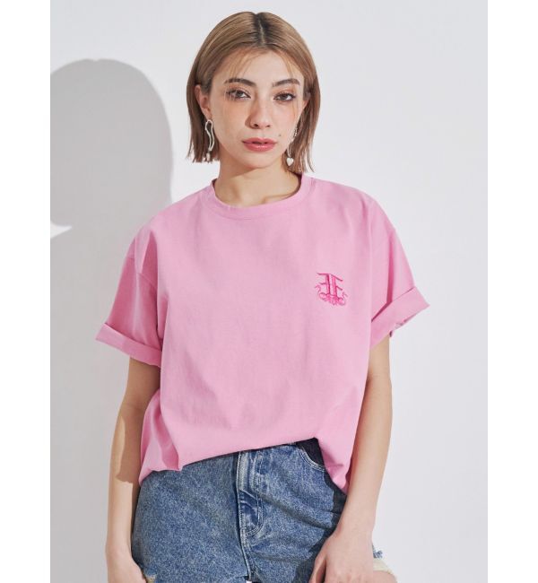 EVRIS「E emblemカラーTシャツ」|Tシャツ・カットソー|