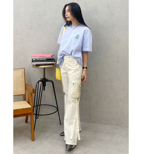 EVRIS「E emblemカラーTシャツ」|Tシャツ・カットソー|