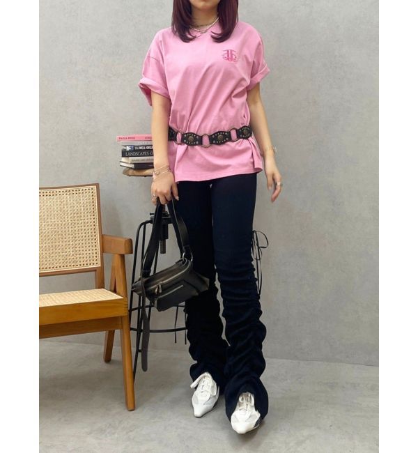 EVRIS「E emblemカラーTシャツ」|Tシャツ・カットソー|