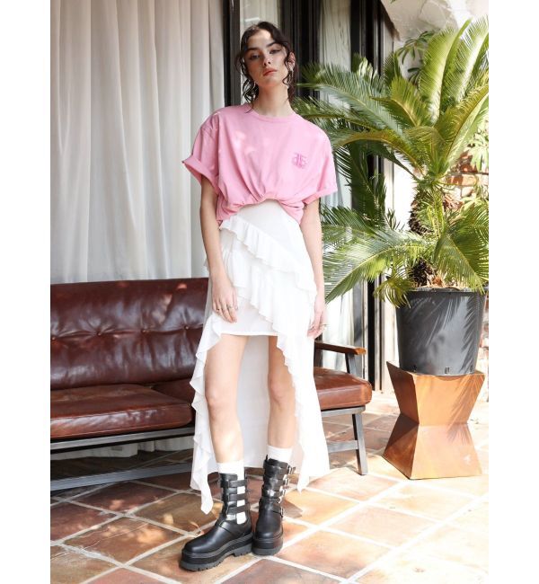 EVRIS「E emblemカラーTシャツ」|Tシャツ・カットソー|