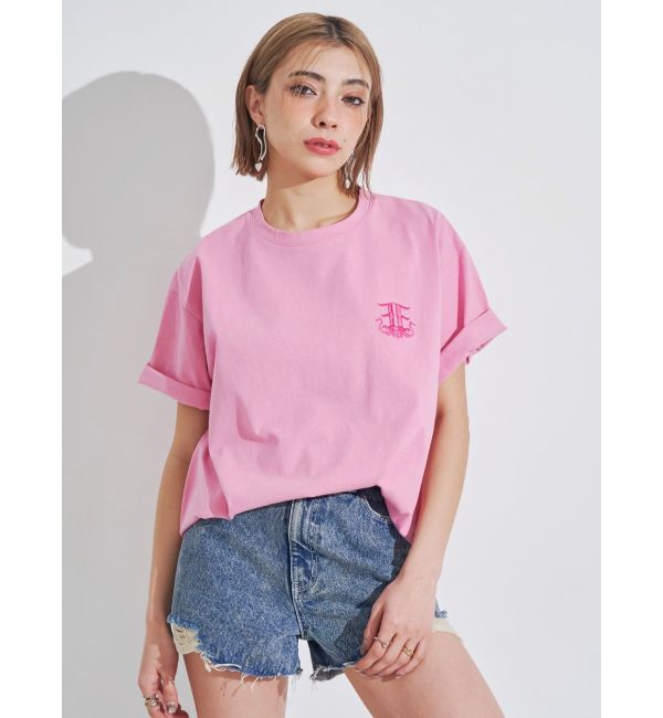 EVRIS「E emblemカラーTシャツ」|Tシャツ・カットソー|