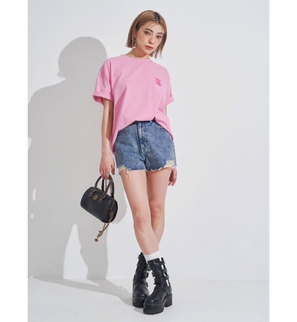 EVRIS「E emblemカラーTシャツ」|Tシャツ・カットソー|