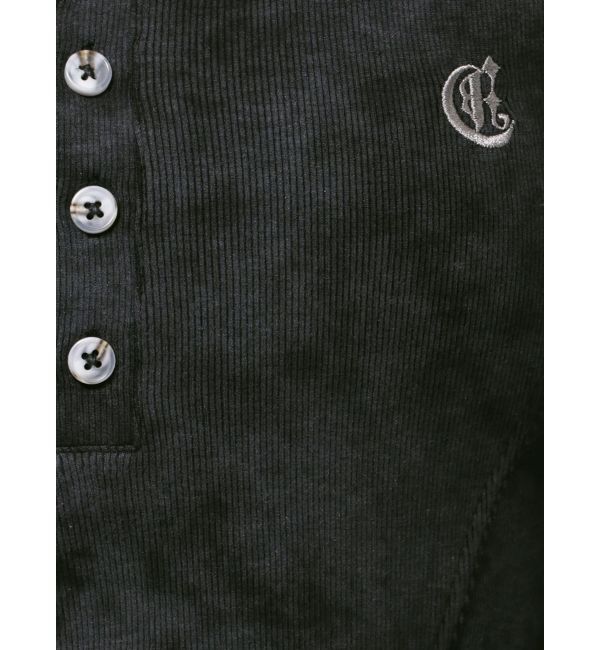 EVRIS「ワンポイントヘンリーネックトップス」|Tシャツ・カットソー|