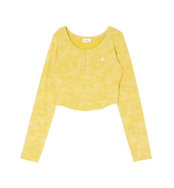 EVRIS「ワンポイントヘンリーネックトップス」|Tシャツ・カットソー|