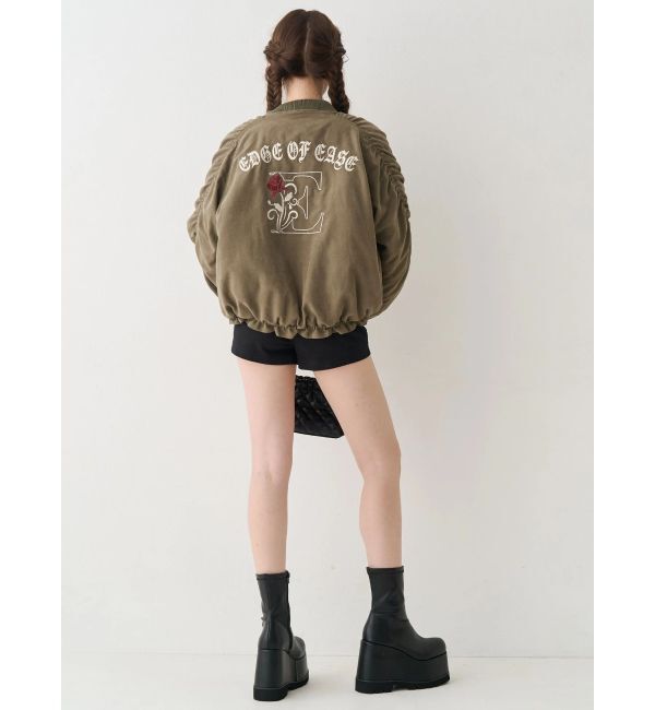 EVRIS「フェイクレザープラットフォームブーツ」|ショートブーツ|