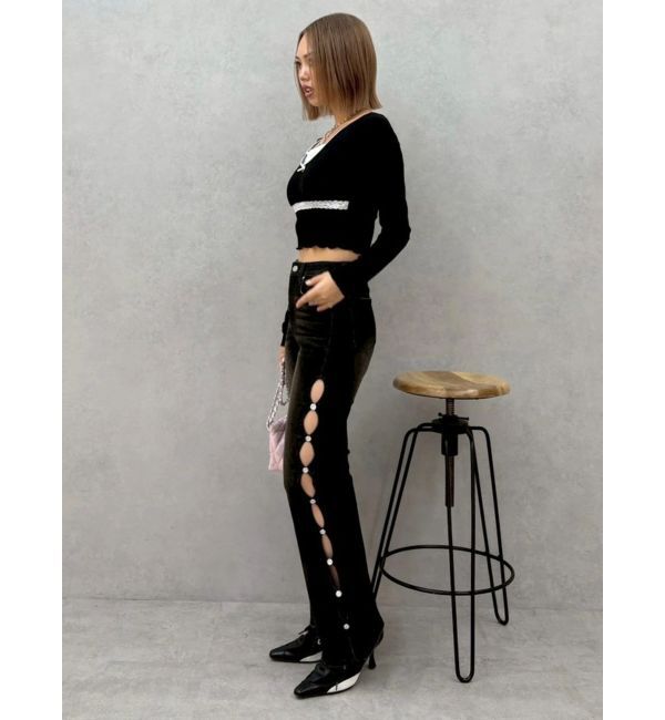 EVRIS「レイヤードフリルトップス」|Tシャツ・カットソー|