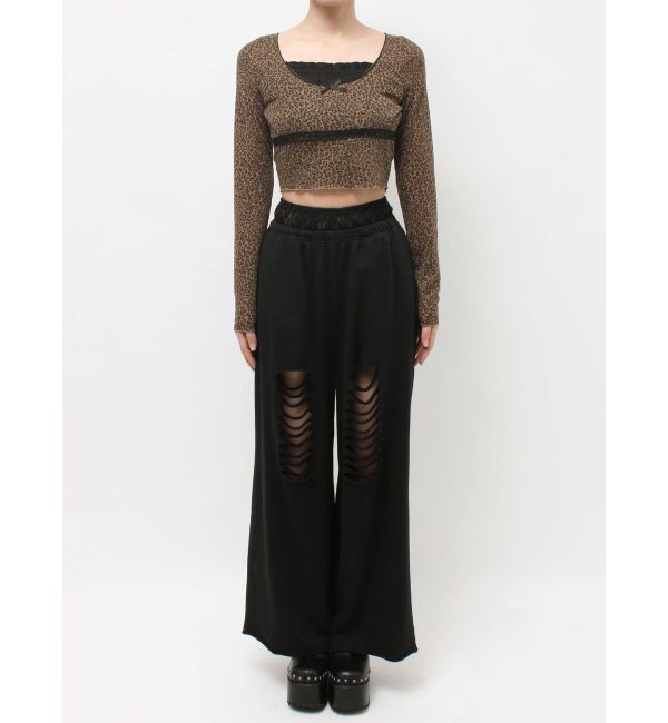 EVRIS「レイヤードフリルトップス」|Tシャツ・カットソー|